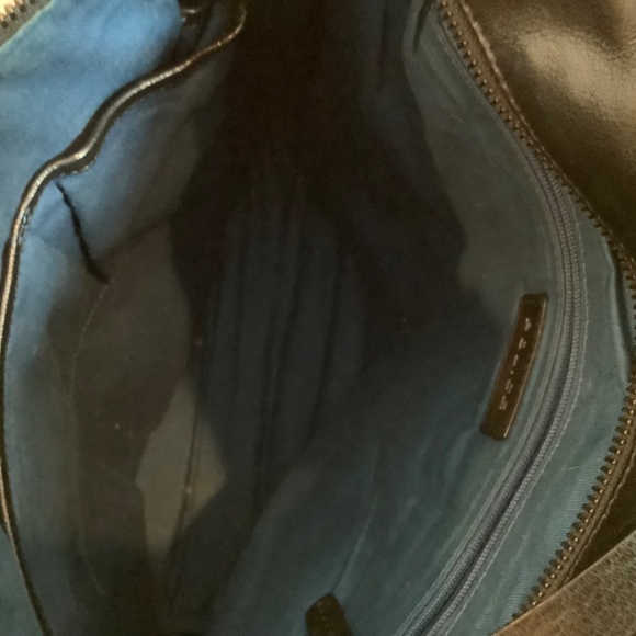 Black leather backpack - Police - Picture 4 of 8